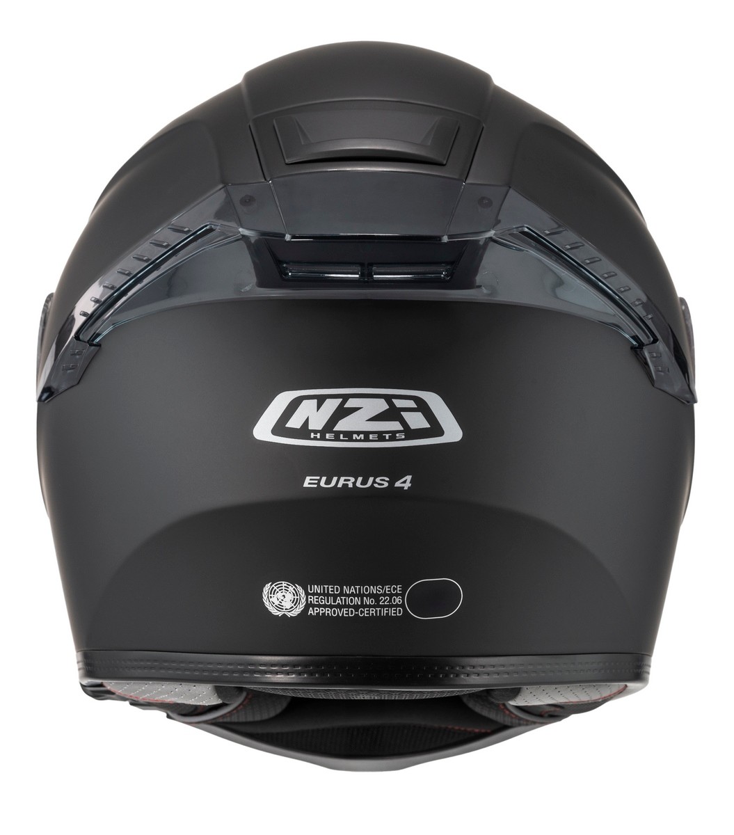 Casco NZI EURUS 4 STREAM DUO SOLID Negro Mate 1