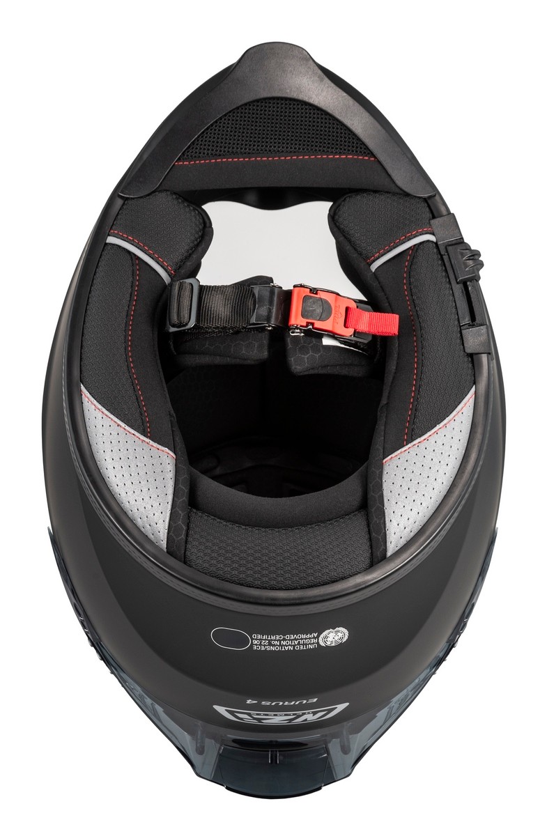 Casco NZI EURUS 4 STREAM DUO SOLID Negro Mate 3