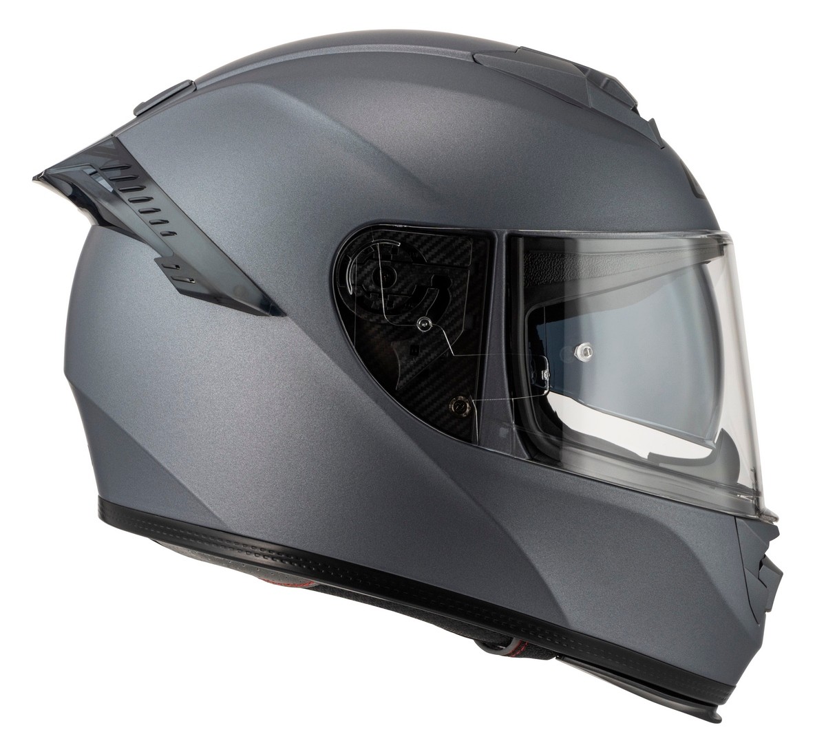 Casco NZI EURUS 4 STREAM DUO SOLID Antracita Mate 3