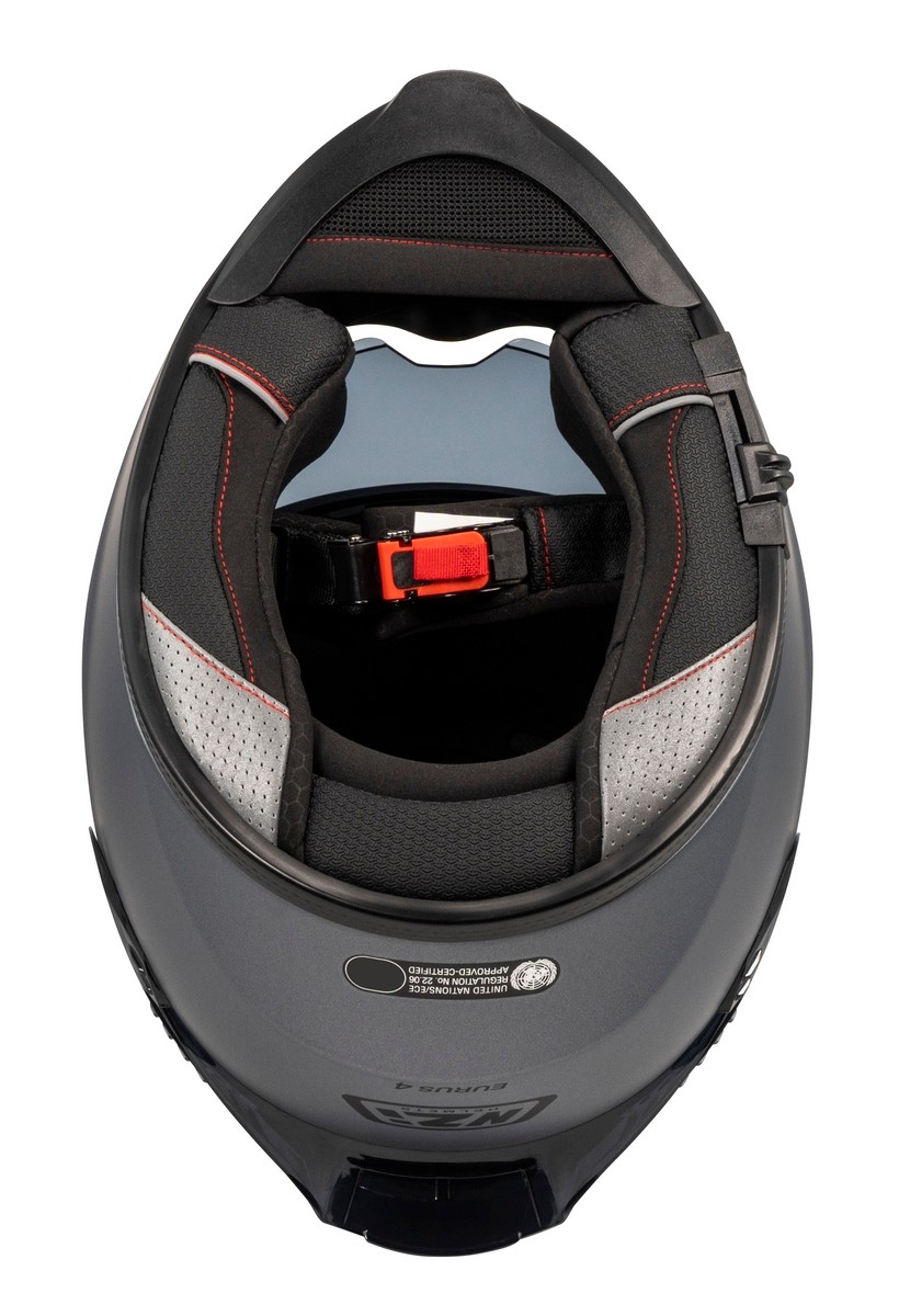 Casco NZI EURUS 4 STREAM DUO SOLID Antracita Mate 7
