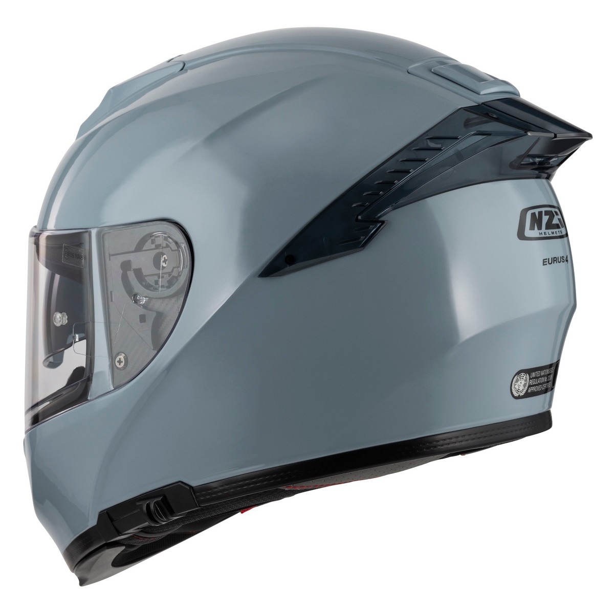 Casco NZI EURUS 4 STREAM DUO SOLID Gris Nardo 2