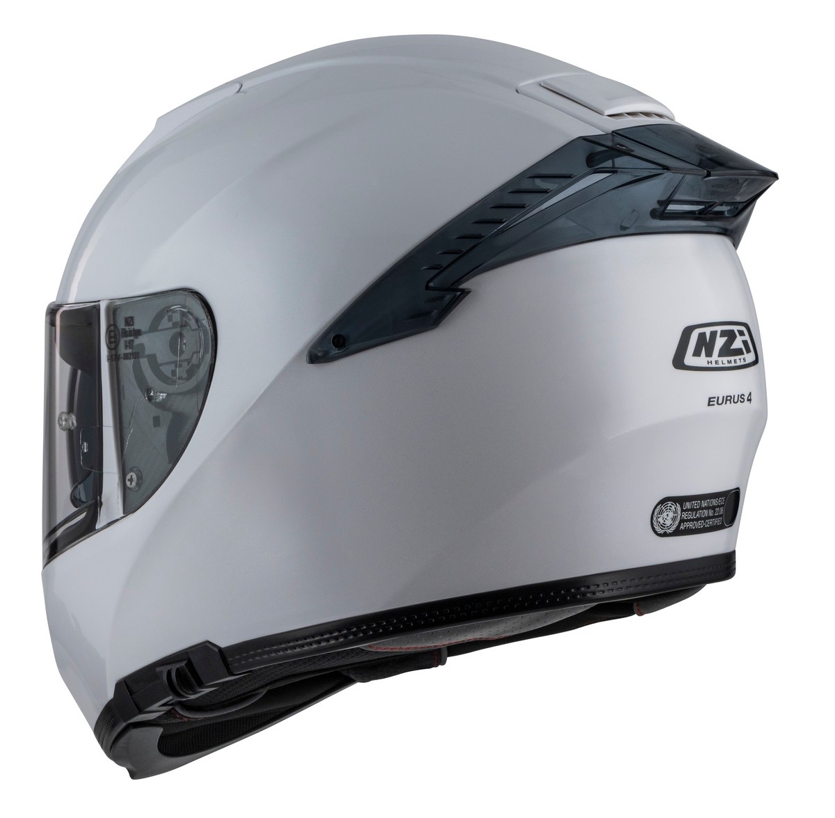 Casco NZI EURUS 4 STREAM DUO SOLID Blanco 2