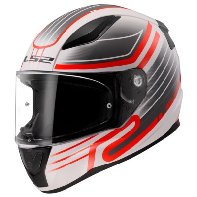 Casco LS2 FF353 RAPID II CIRCUITO BLANCO ROJO 22.06