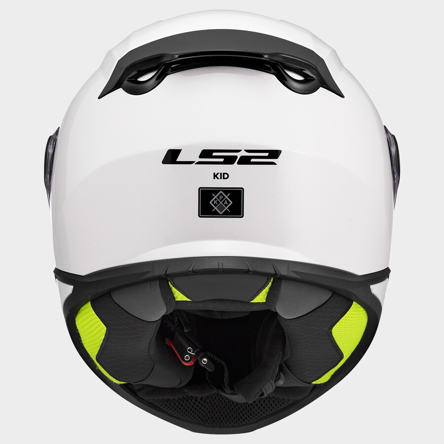 Casco LS2 FF812 KID Infantil Solid Blanco