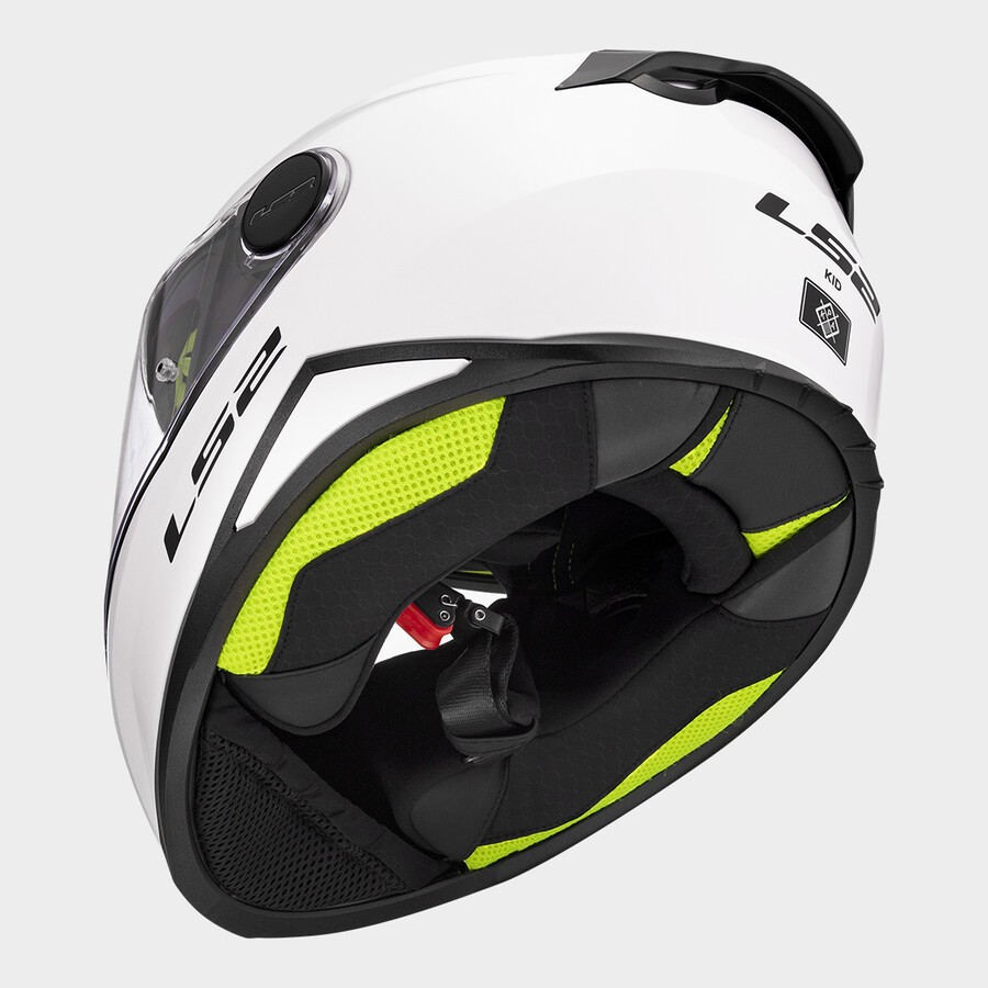 Casco LS2 FF812 KID Infantil Solid Blanco