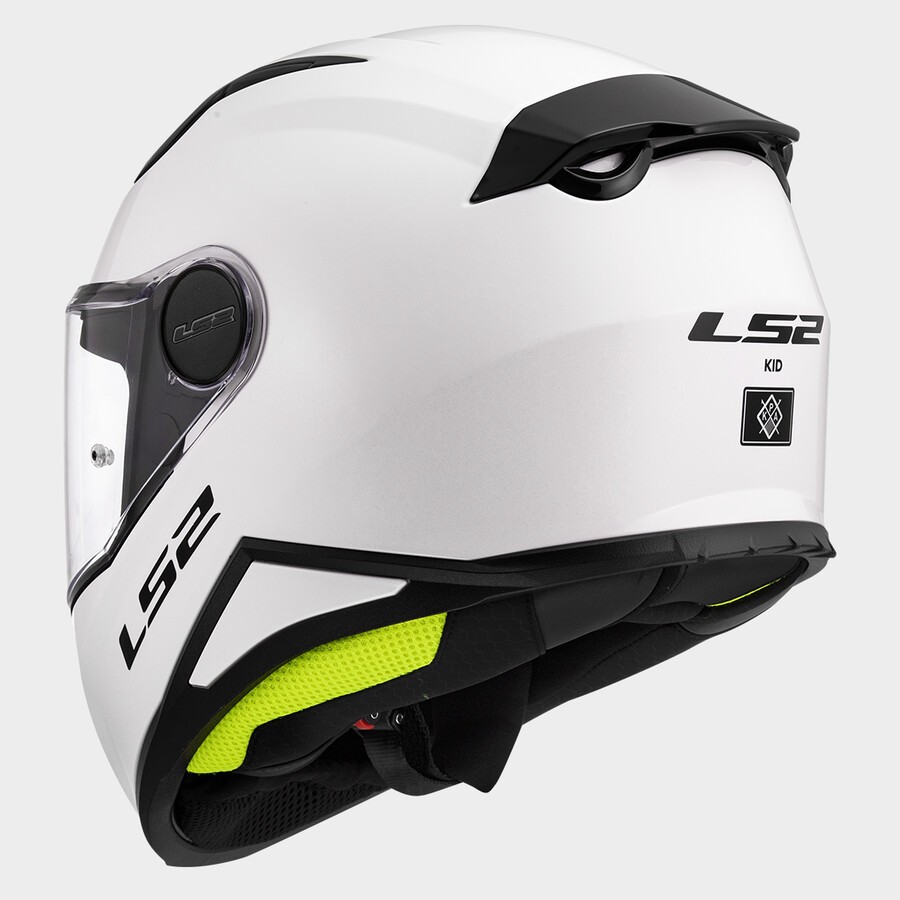 Casco LS2 FF812 KID Infantil Solid Blanco