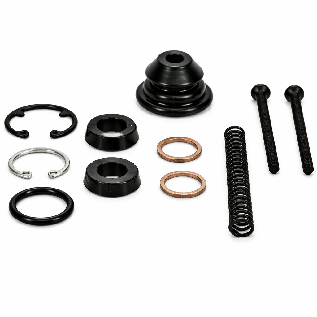 Componentes internos cilindro maestro freno Honda Kawasaki 2