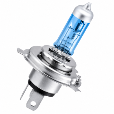 Lámpara Philips H4 WhiteVision Ultra Moto 12V 55W
