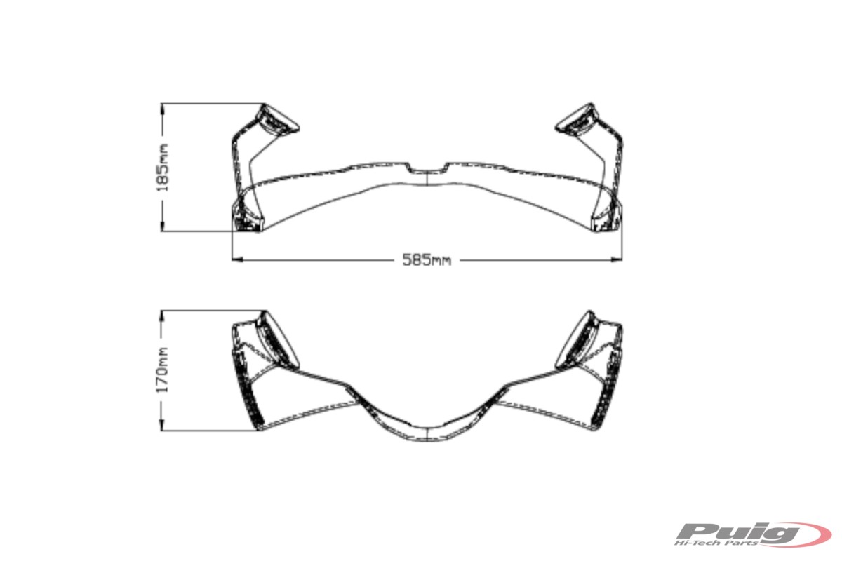 Alerones Frontales PUIG GP HONDA CBR1000RR-R FIREBLADE 2020-2023 10