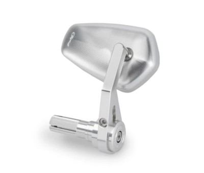 Espejo retrovisor PUIG Bond plata universal no homologado para moto