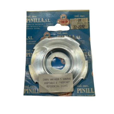 Chapa Variador Pinilla Vespino 5 ranuras 