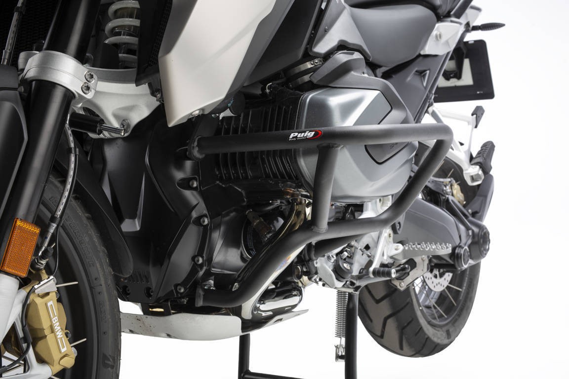 Defensas Inferiores PUIG 25 mm. BMW R1250GS (18-24); R1250GS RALLY (21-23); R1250GS ADVENTURE (18-24) Negro