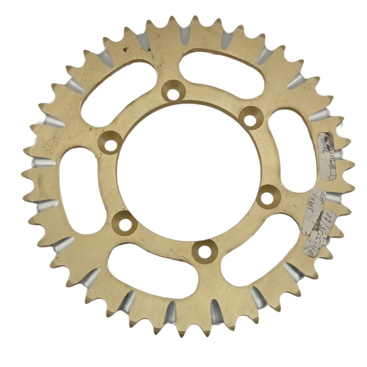 23196644 Plato Aprilia Climber 280 1989-1996 42z aluminio dorado