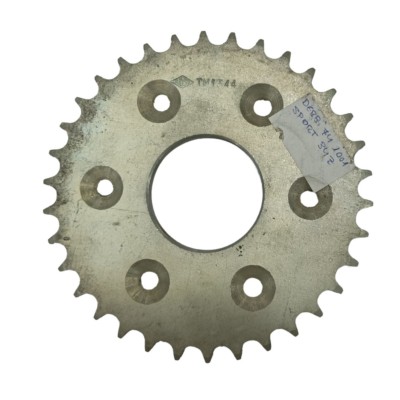 Plato Derbi 74 Sport paso 428 de 34 dientes en hierro con interior 49 mm