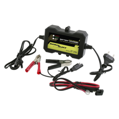 Cargador y Mantenedor de Baterías KOMBATT 12v. 1,5 Amp.