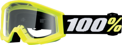 Gafas Cross 100% STRATA MINI Infantiles Amarillas