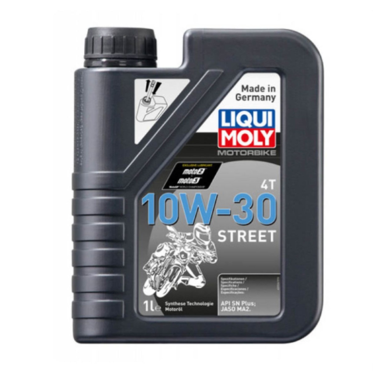 267252030 Aceite Motor LIQUIMOLY 4T 10W30 1L 4100420025266