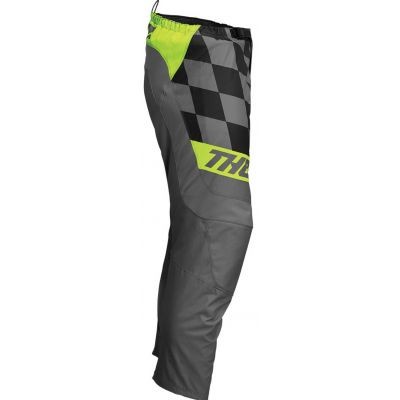 Pantalón THOR SECTROR BIRDROCK Cross/Enduro Gris/Amarillo 1