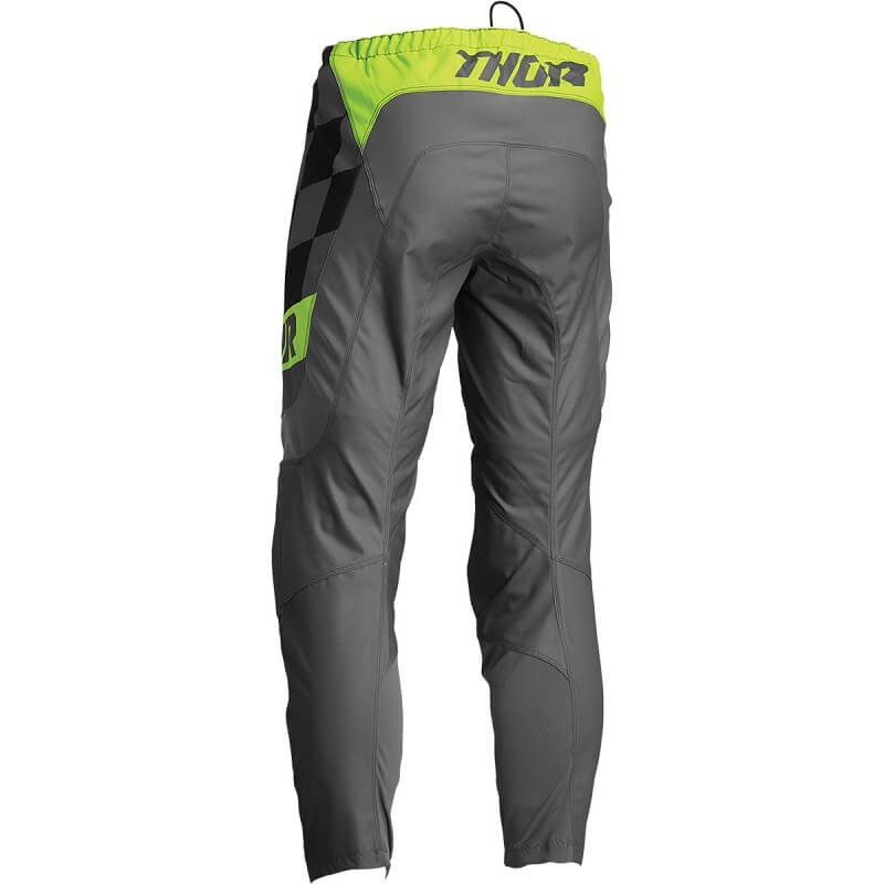 Pantalón THOR SECTROR BIRDROCK Cross/Enduro Gris/Amarillo 2