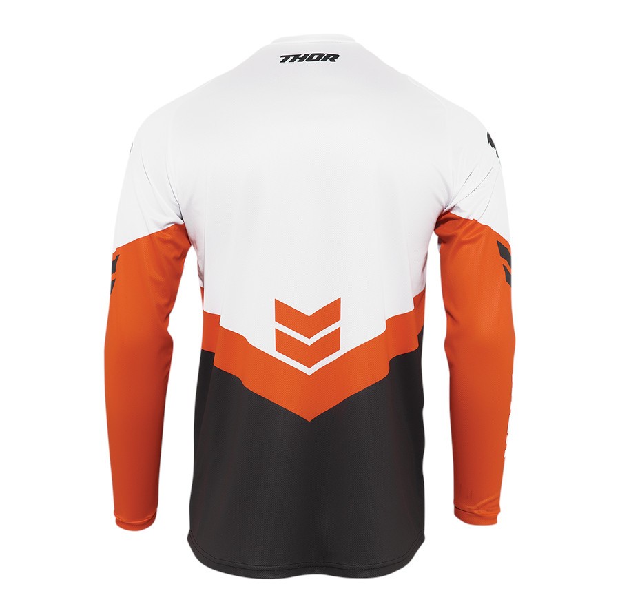 Camiseta THOR SCT INFANTIL Cross/Enduro Blanco/Negro/Naranja 1