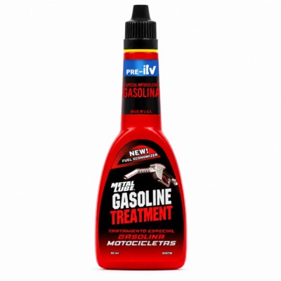 Aditivo Metal Lube 2GTM Sistema Gasolina para motos 60 ml