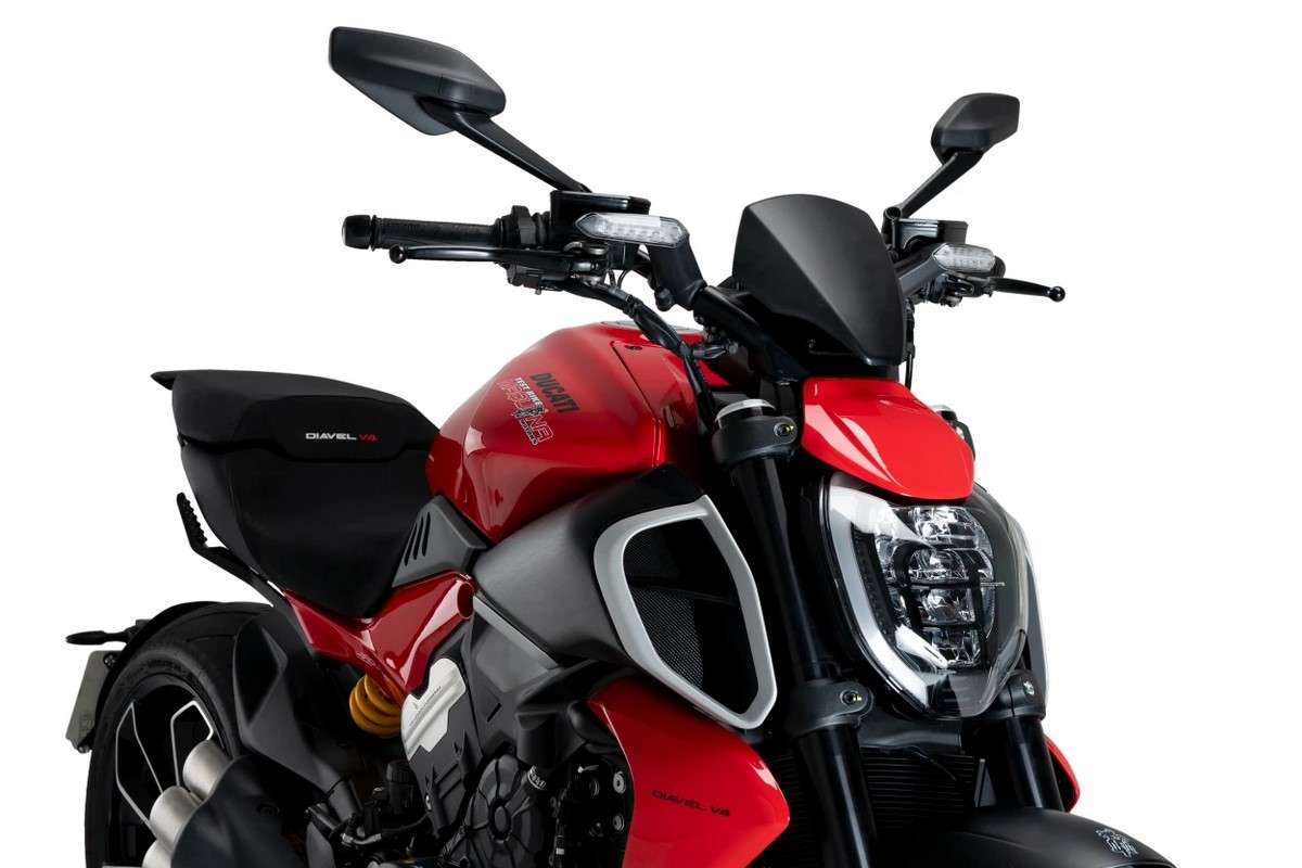 Cúpula PUIG New Generation Sport Plus para Ducati Diavel V4 24-25