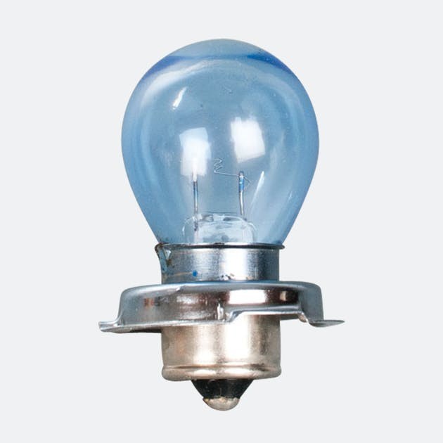Lámpara Faro 12V 15W P26S Mega Azul