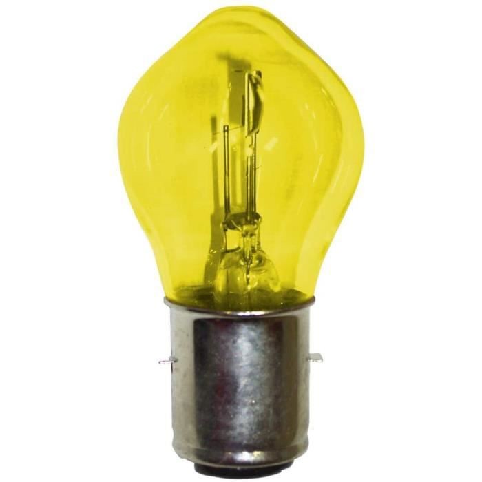 Lámpara Faro 12V 25/25W Ba20d Amarilla