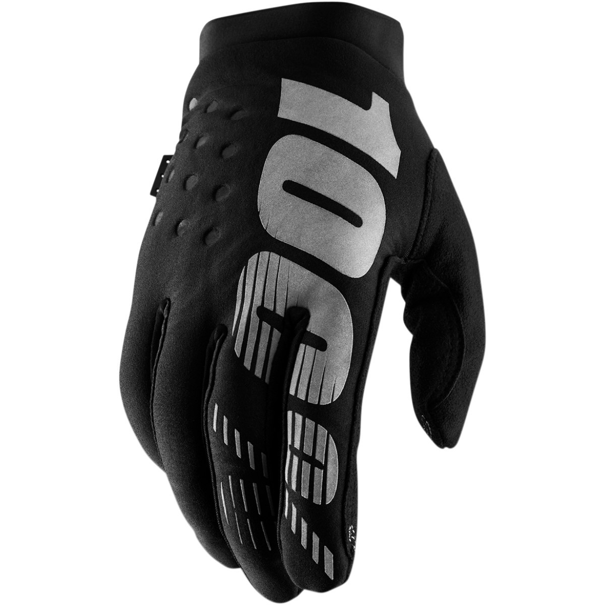 Guantes 100% Cross BRISKER Neopreno Negro