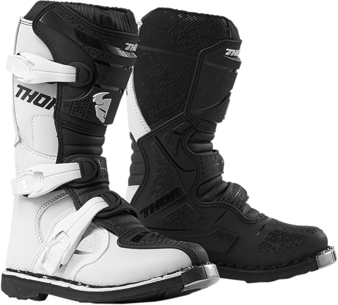 Botas THOR BLITZ XP Infantiles Negro/Blanco