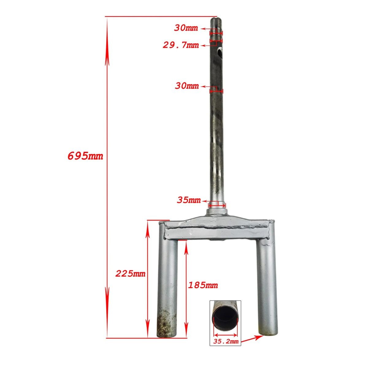 Tija de Horquilla Piaggio Typhoon