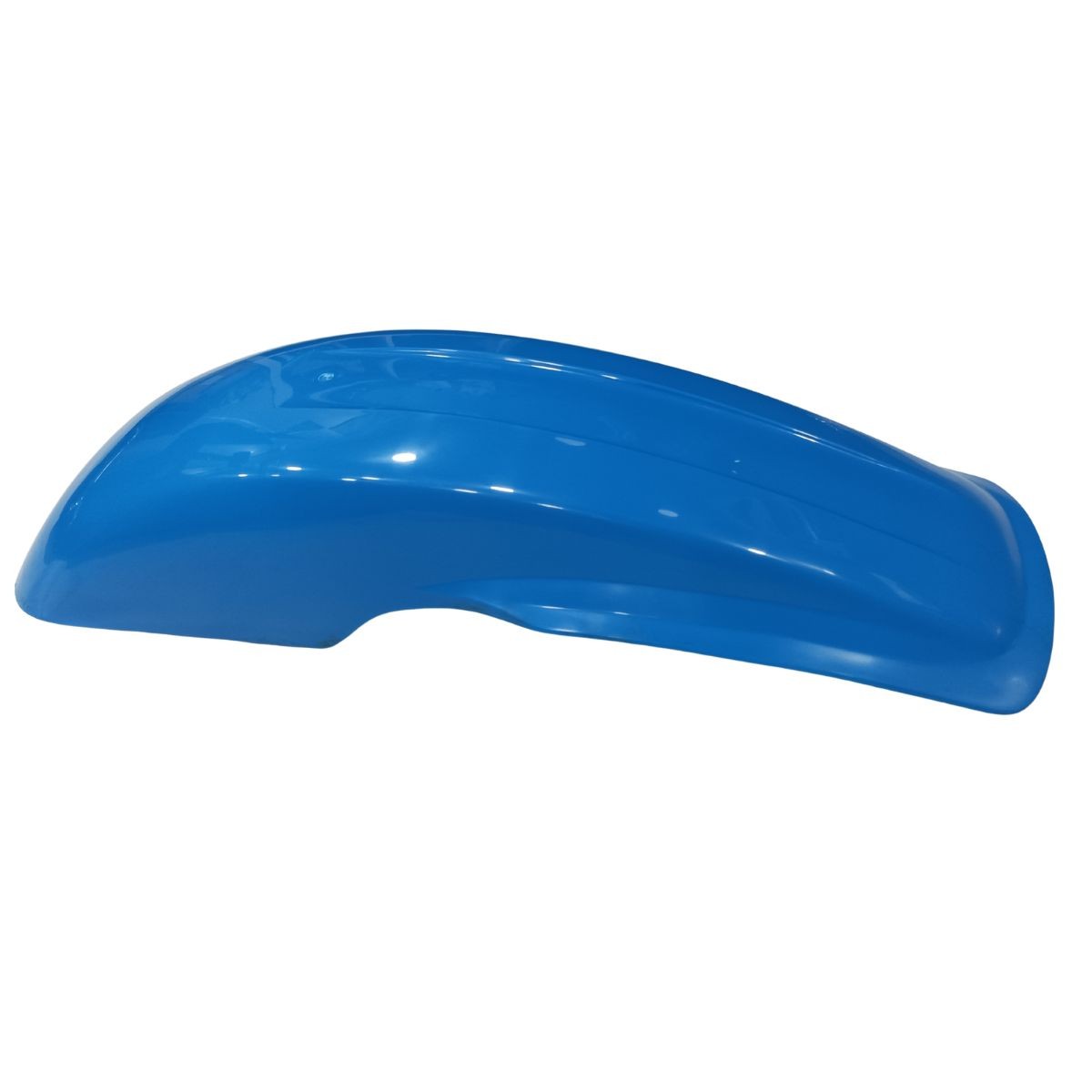 Guardabarros trasero azul universal para motos de cross clásicas vintage