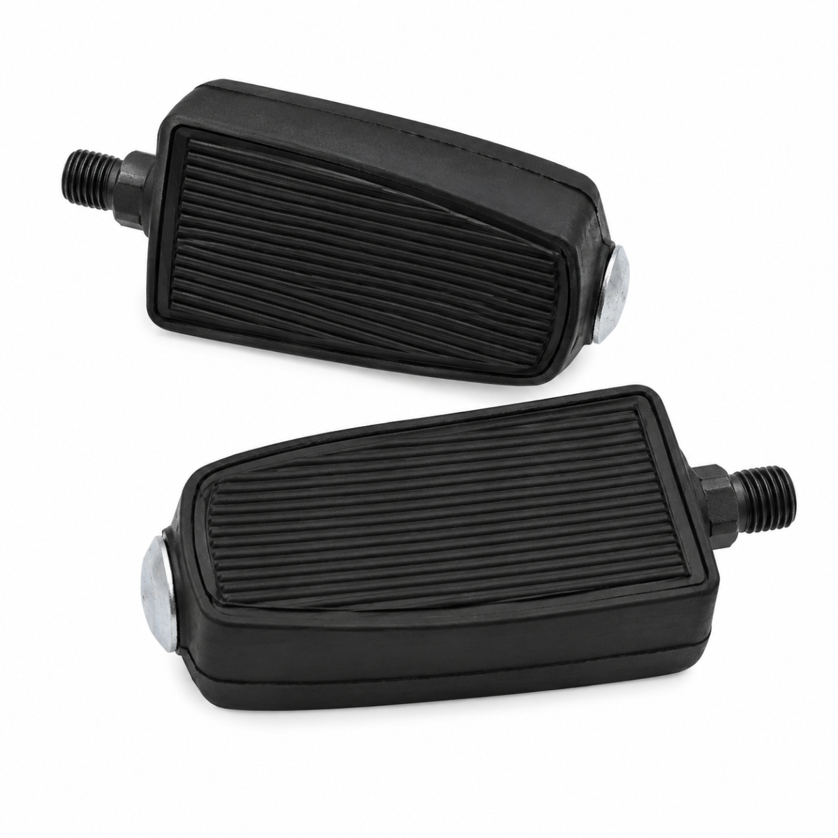 Pareja de pedales monobloc para ciclomotores clásicos Mobylette Vespino Derbi