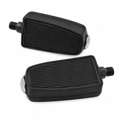 Pareja de pedales monobloc para ciclomotores clásicos Mobylette Vespino Derbi