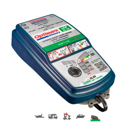 Cargador/Mantenedor de baterías OPTIMATE LITHIUM 8S 5A