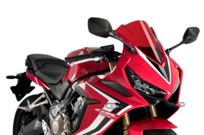 Cúpula HONDA CBR650R 2019-2024 ROJA-CARBONO PUIG Z-RACING 