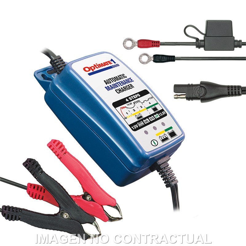 Cargador/Mantenedor de baterías OPTIMATE 1 DUO TM-402D 4