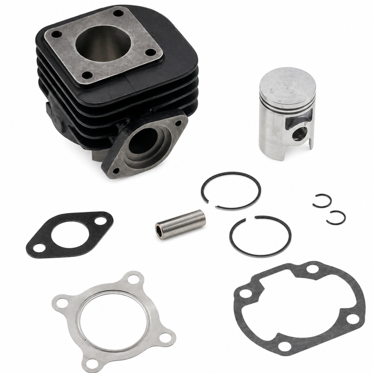 Cilindro C4 39mm con pistón y bulón 12mm para Kymco 50 2T