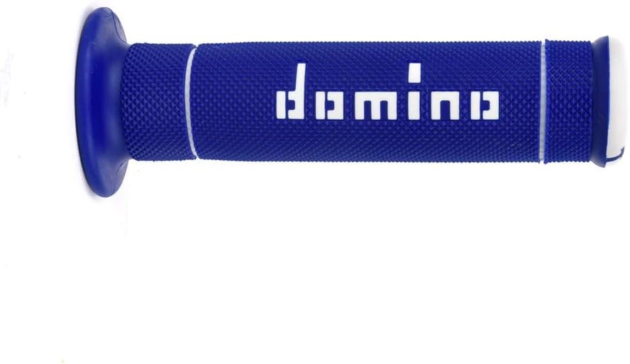 Puños ATV Domino Azul/Blanco 22/22mm