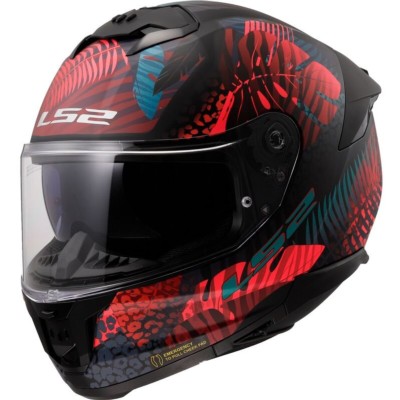 Casco LS2 FF808 STREAM II JUNGLE AZUL/ROSA MATE