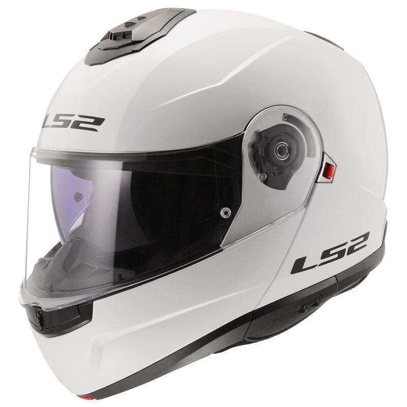 Casco LS2 FF908 STROBE II MODULAR SOLID BLANCO ECE 22.06