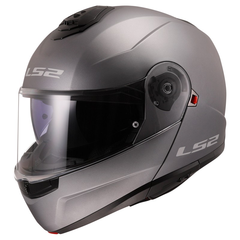 Casco LS2 FF908 STROBE II MODULAR SOLID TITANIO MATE ECE 22.06