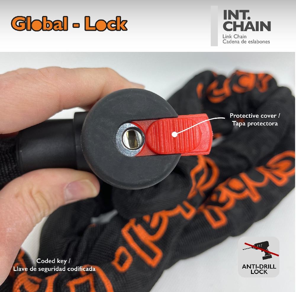 Antirrobo de cadena GLOBAL-LOCK CI-04 (10 x 1500 mm) 1
