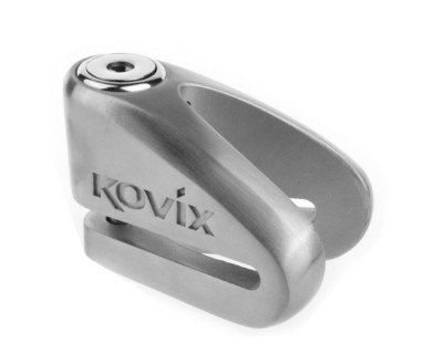 Antirrobo Disco KOVIX KVZ1-SS ACERO PULIDO PIN 6 mm.