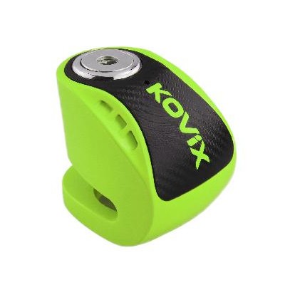 Antirrobo Disco KOVIX KNS6-FG ALARMA Verde Flúor PIN 6mm.