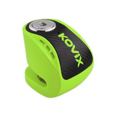 Antirrobo Disco KOVIX KNS6-FG ALARMA Verde Flúor PIN 6mm.