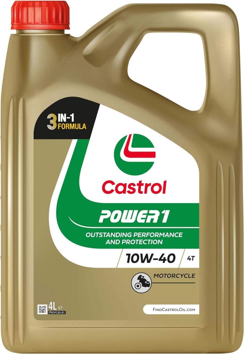 Castrol Power1 4T 10W-40 4L aceite moto sintético
