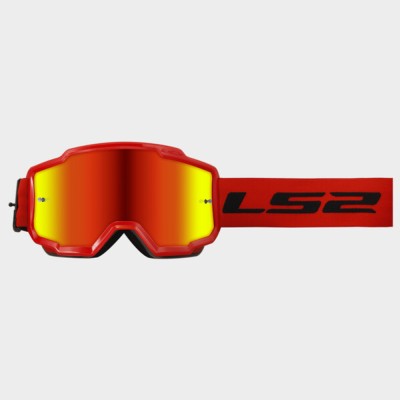 Imagen frontal de las Gafas Cross Enduro LS2 Modelo Charger con diseño ergonómico. 