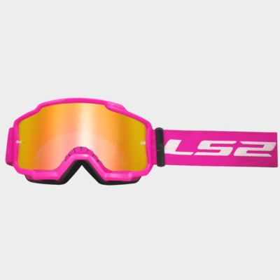 Imagen frontal de las Gafas Cross Enduro LS2 Modelo Charger con diseño ergonómico. 