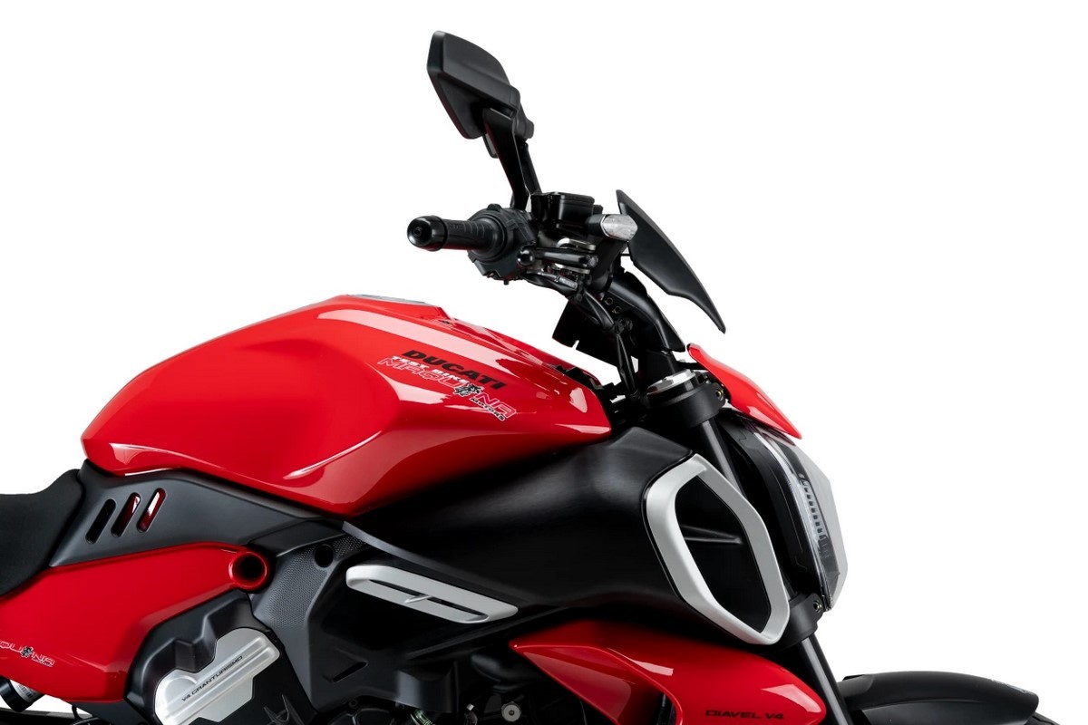 Cúpula PUIG New Generation Sport Plus para Ducati Diavel V4 24-25 2